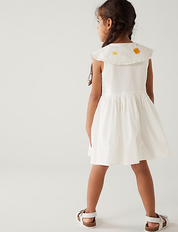 Pure Cotton Floral Dress