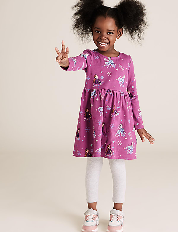 Pink frozen dress new arrivals