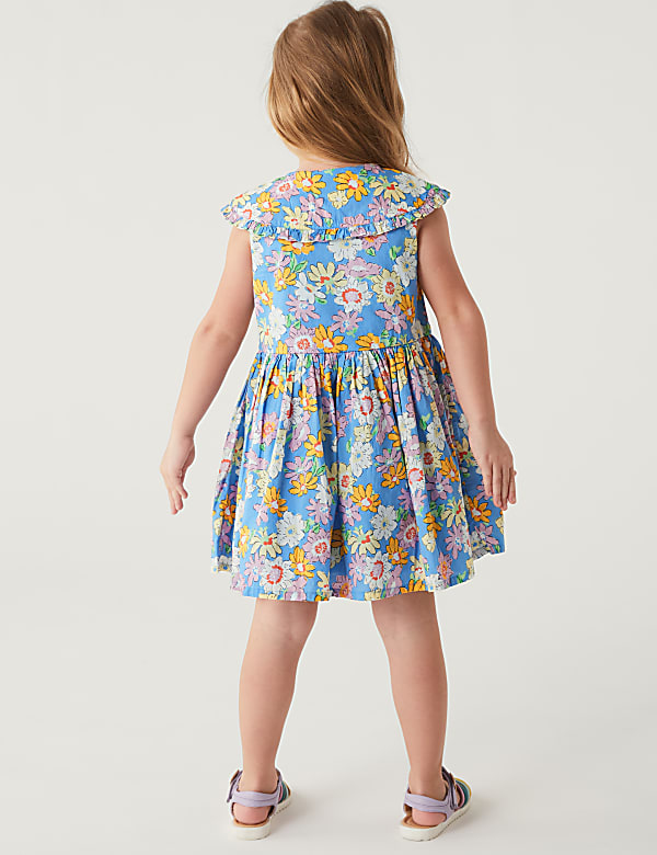 Pure Cotton Floral Dress