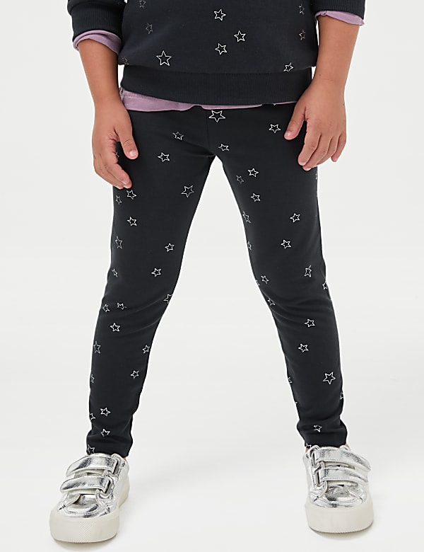 Cotton Rich Stars Leggings (2-8 Yrs)