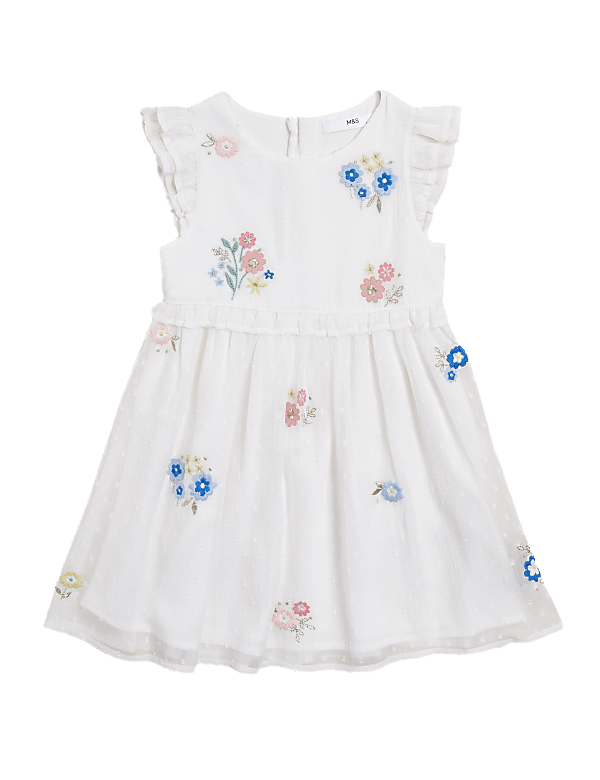 Chiffon Floral Dress (2-7 Yrs)
