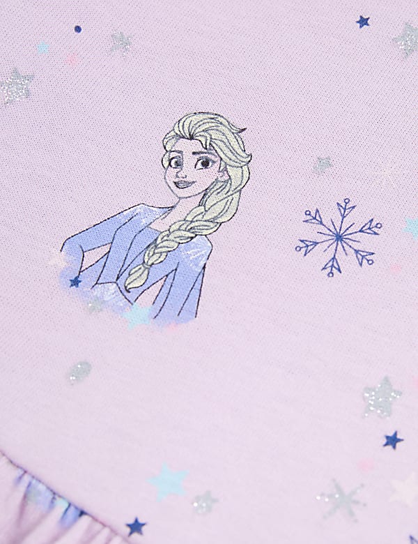 Pure Cotton Disney Frozen™ Dress (2-10 Yrs)