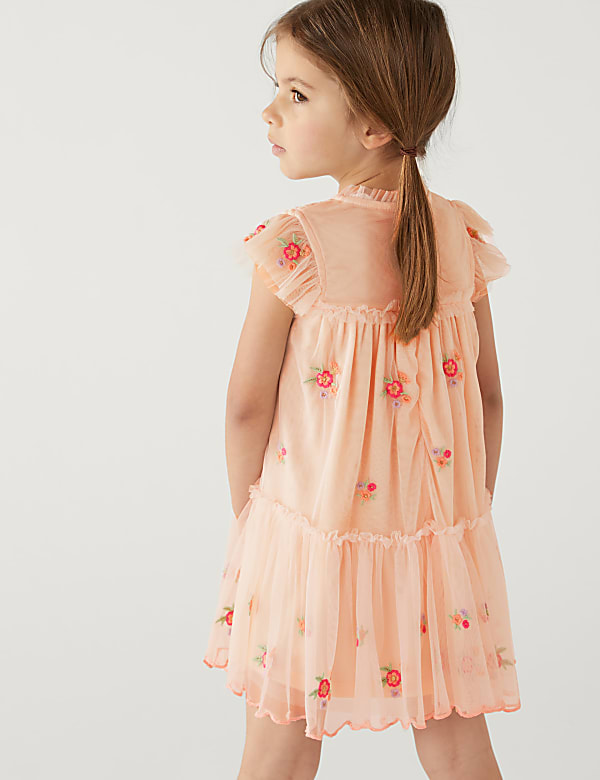 Floral Embroidered Dress