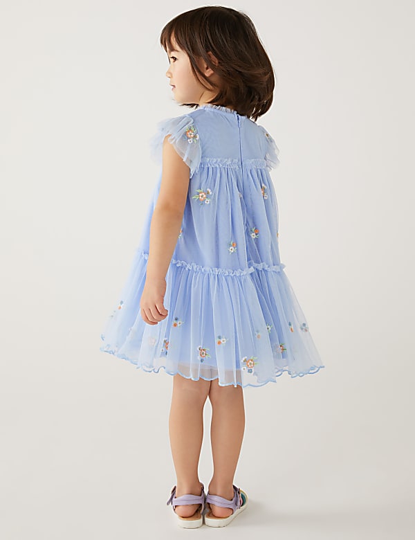 Floral Embroidered Dress