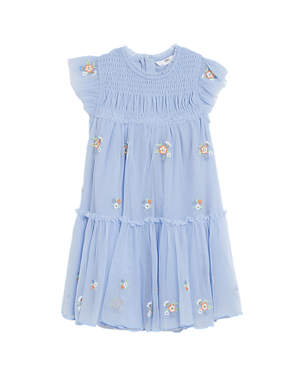 Floral Embroidered Dress