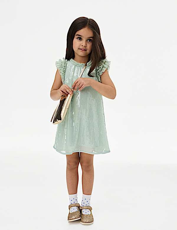 Sequin Dress (2-8 Yrs) - GR