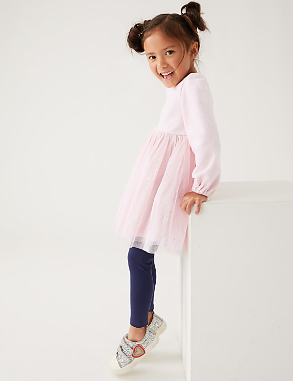 Velvet Tulle Dress
