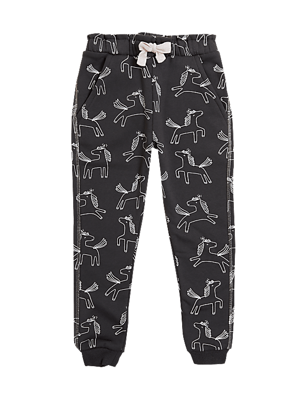 Cotton Rich Unicorn Joggers (2-7 Yrs)