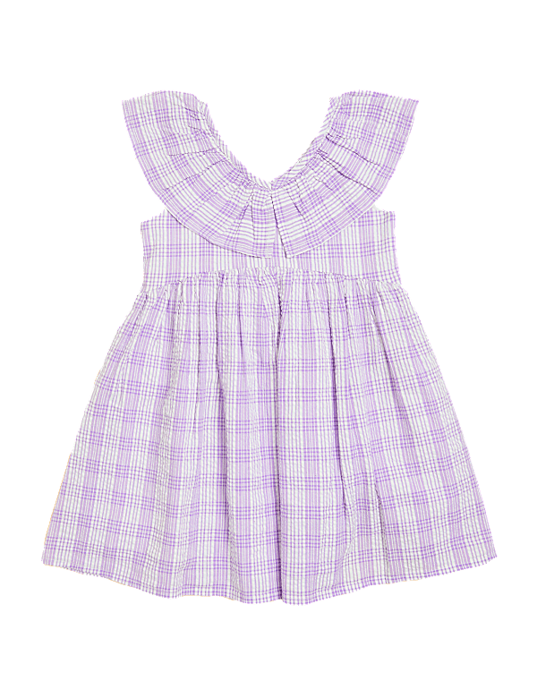 Pure Cotton Gingham Dress