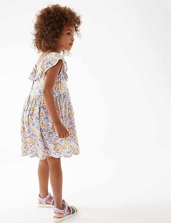 Floral Frill Dress