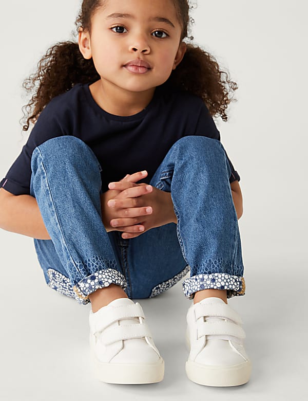 Regular Denim Paperbag Waist Jeans