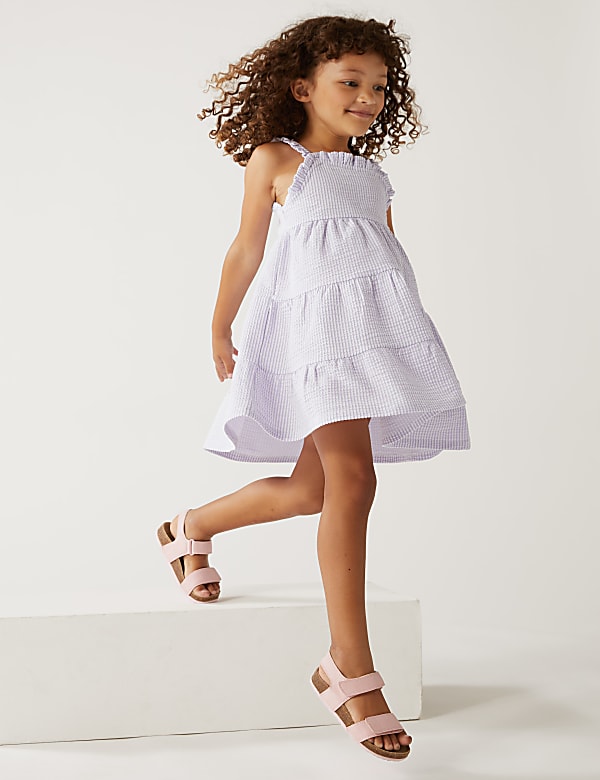 Cotton Rich Striped Dress