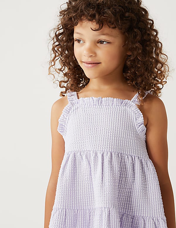 Cotton Rich Striped Dress