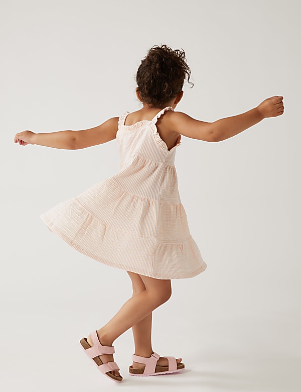 Cotton Rich Striped Dress