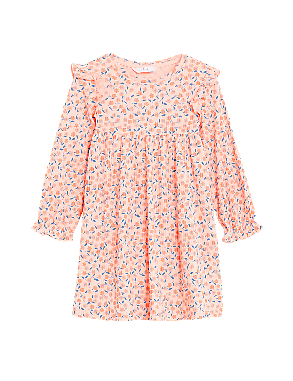 Pure Cotton Floral Dress