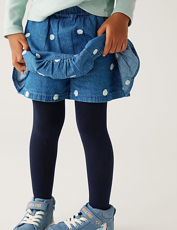 3pc Cotton Rich Spotted Top & Bottom Outfit