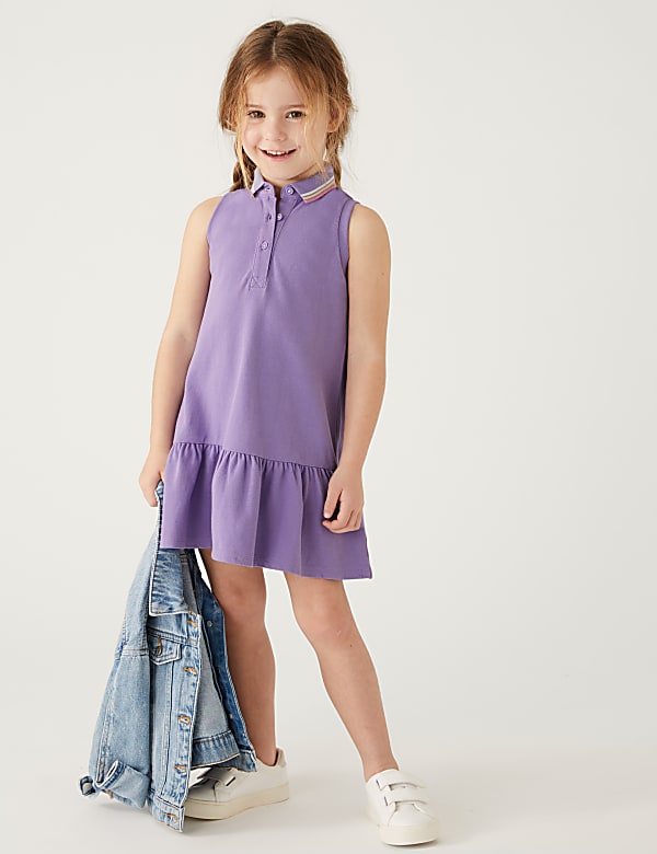 Pure Cotton Dress 2 7 Yrs