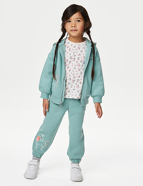 Cotton Rich Unicorn Joggers (2-8 Yrs) - ES