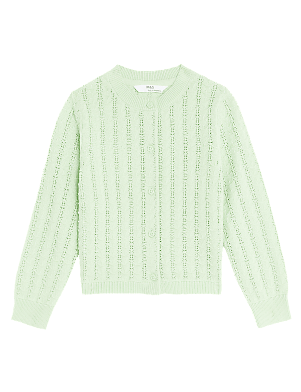 Pure Cotton Cardigan (2-8 Yrs)