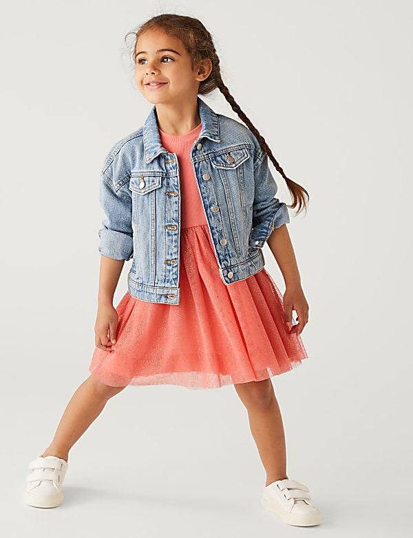 Tulle Spotted Dress