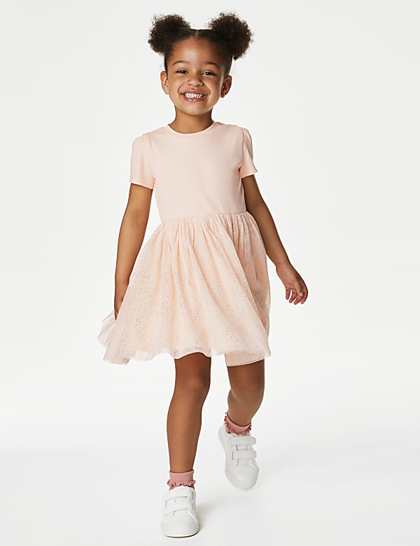 Tulle Spotted Dress