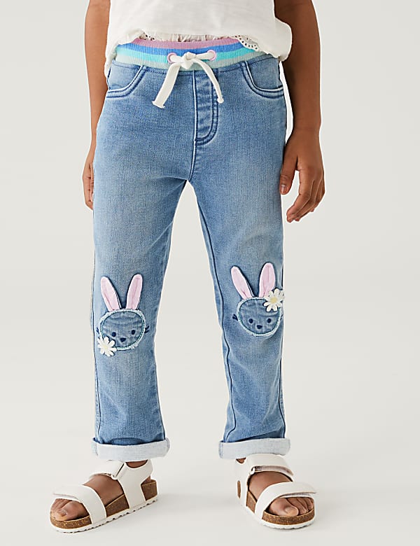 Regular Denim Bunny Jeans