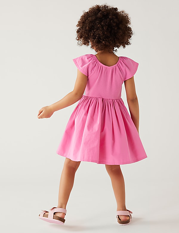 Cotton Rich Frill Dress