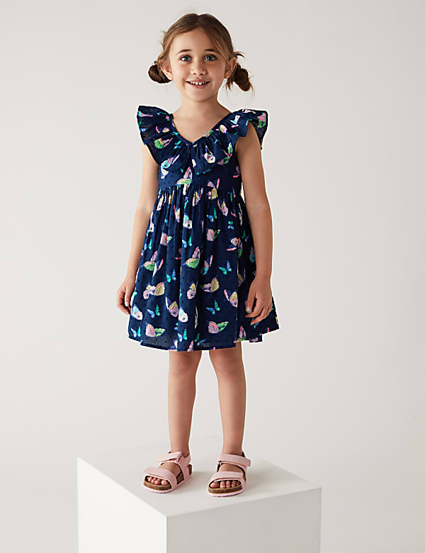 Pure Cotton Butterfly Dress
