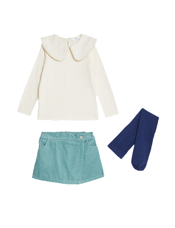 3pc Cotton Rich Outfit (2-8 Yrs)