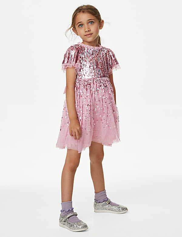 Marks and spencer party dress girl 2025