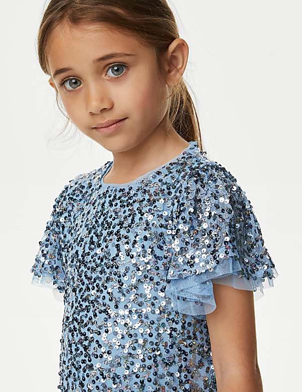 Sequin Dress (2-8 Yrs)