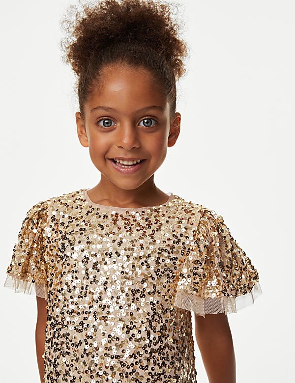 Sequin Dress (2-8 Yrs)