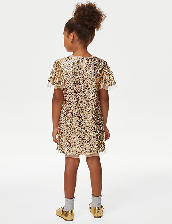 Sequin Dress (2-8 Yrs)