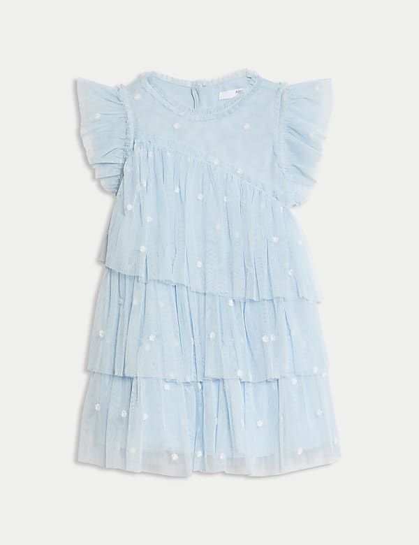 Embroidered Tulle Dress (2-16 Yrs) - JO