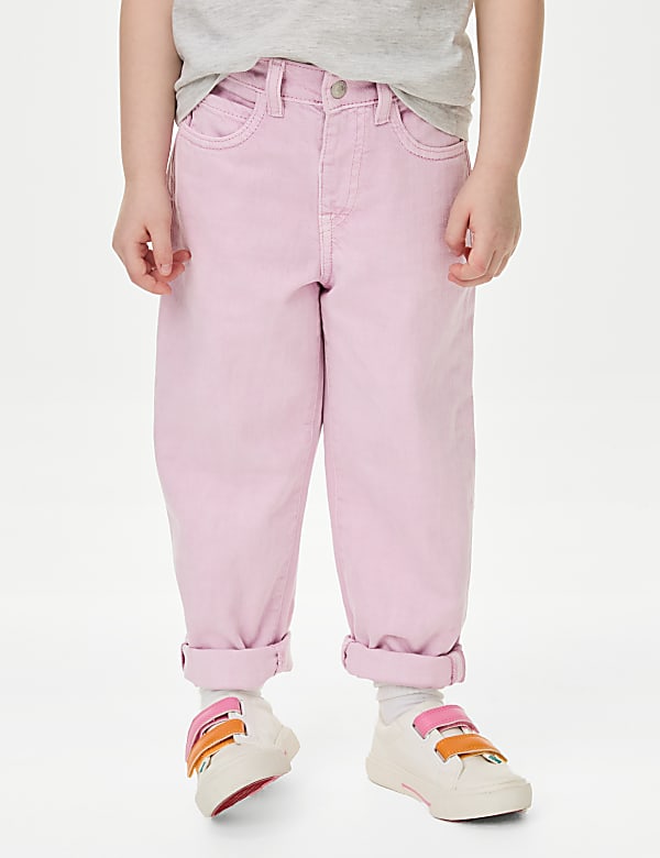 Denim Mom Jeans (2-8 Yrs)