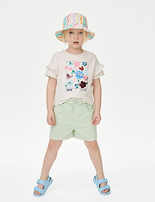 Denim Shorts (2-8 Yrs)