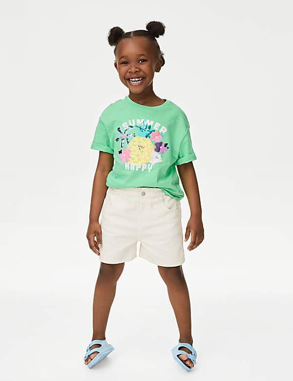 Denim Shorts (2-8 Yrs)