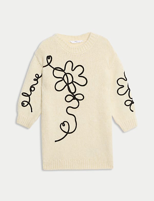 Applique Dress (2-8 Yrs) - LU