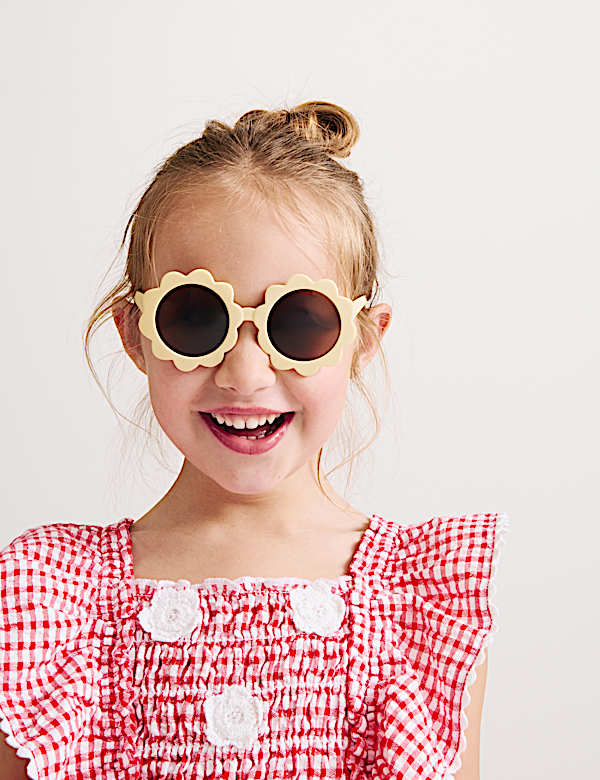 Čistě bavlněn&yacute; overal z materi&aacute;lu gingham (2&ndash;10 let) - CZ