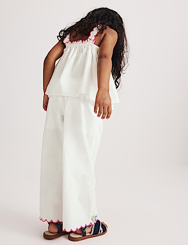 2 Piece Pure Cotton Embroidered Outfit (2-10 Yrs) - ES