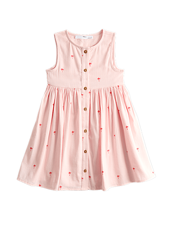 Cotton Rich Printed Dress (2-10 Yrs)