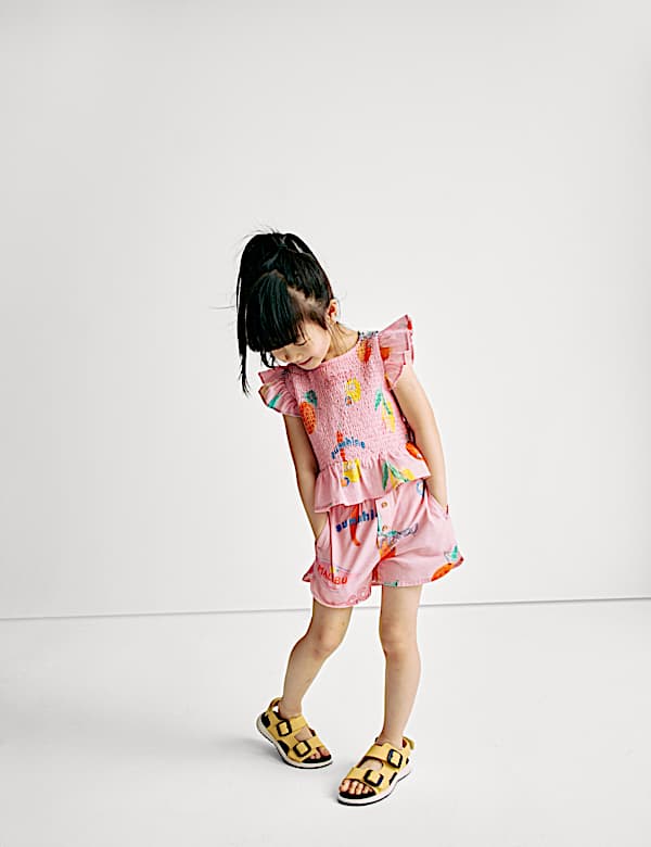 2pc Cotton Rich Fruit Outfit (2-16 Yrs)