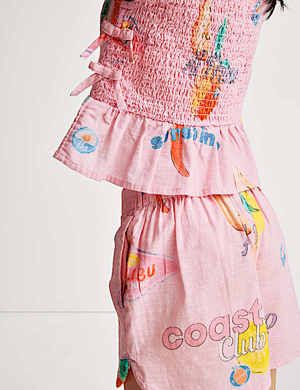 2pc Cotton Rich Fruit Outfit (2-16 Yrs)