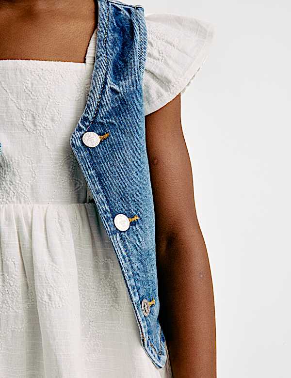 Denim Vest (2-16 Yrs)