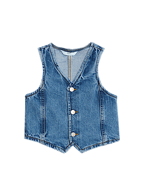 Denim Vest (2-16 Yrs)