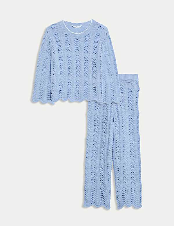2pc Pure Cotton Knitted Outfit (2-8 Yrs) - CH