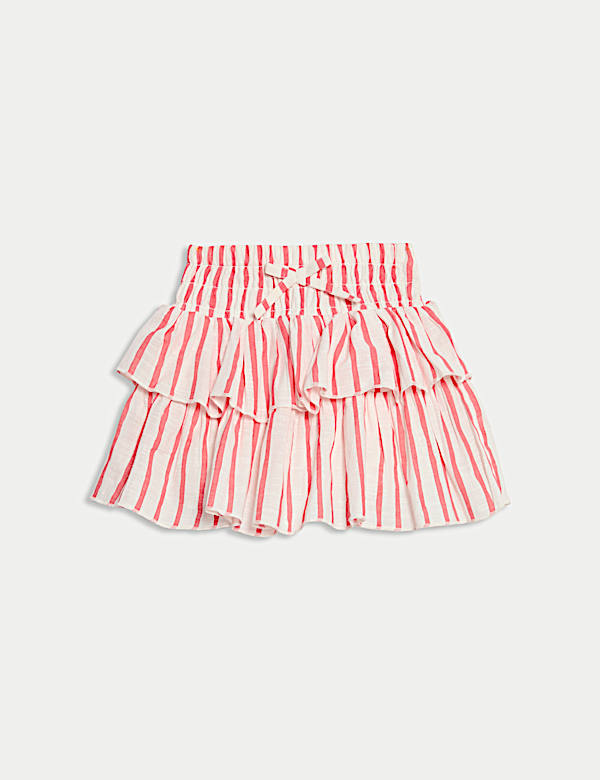 Pure Cotton Striped Rara Skirt (2-8 Yrs) - JP