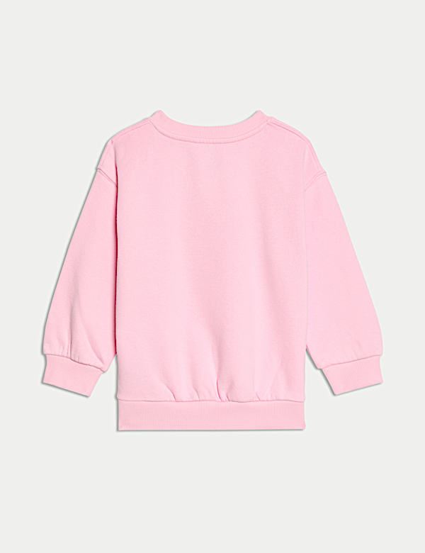 Cotton Rich Plain Sweatshirt (2-8 Yrs)