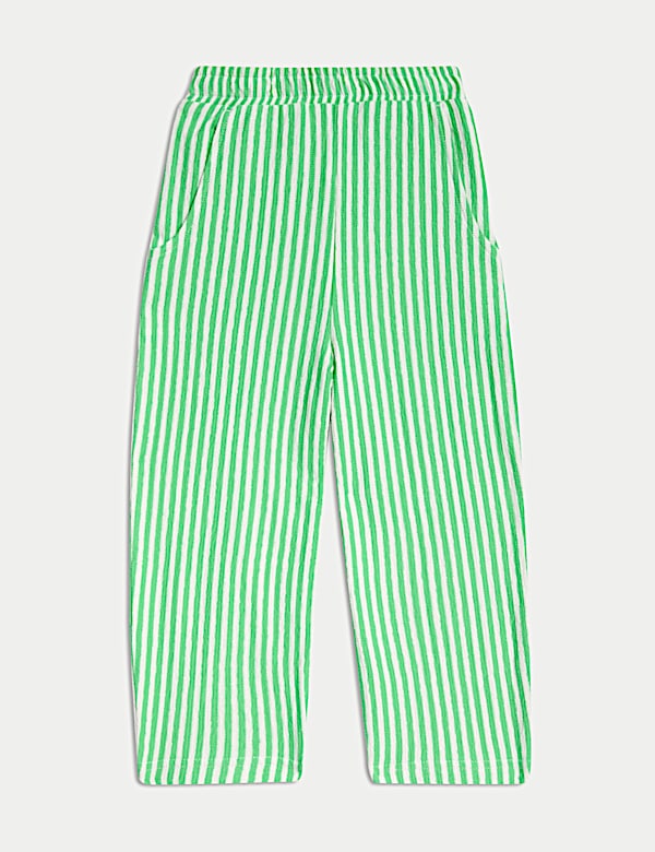 Pantalon 100 % coton coupe décontractée à rayures (du 2 au 8 ans) - CA