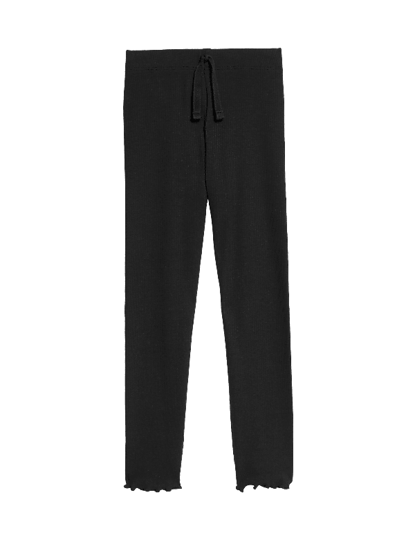 Cotton Rich Ribbed Leggings (2-8 Yrs)